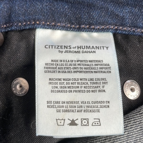Citizens of Humanity Women’s Rocket Crop high rise a skinny Jeans, size 27 - Picture 12 of 13